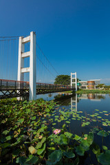 Rope bridge in Nhong na ri Phetchabun