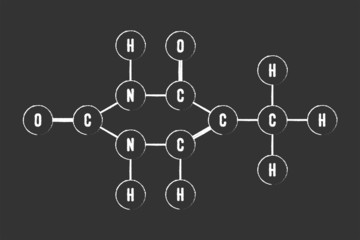 Chemical Formula Of DNA Component Thymine