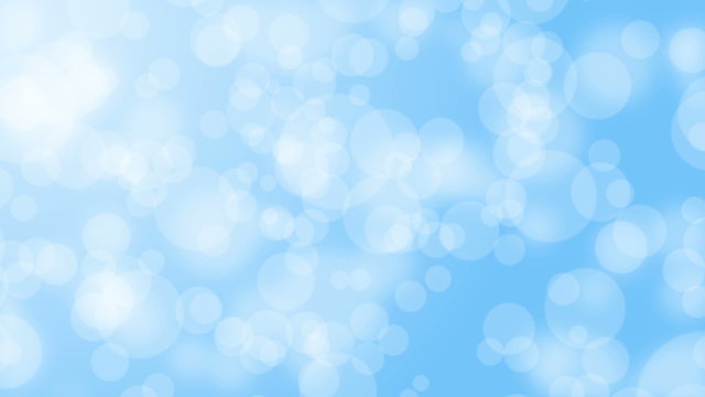 Blue Abstract Lights bokeh background