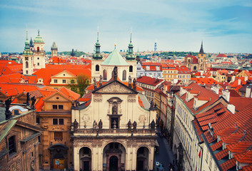 Naklejka na ściany i meble Prague