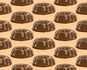 brown Donut classic doodle original