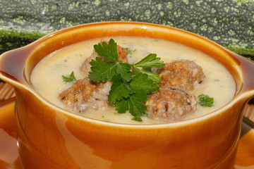Zucchinisuppe