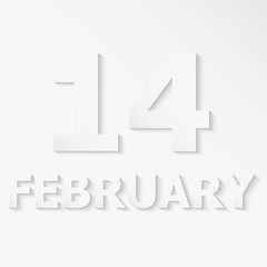 FEBRUARY 14 Valentine's Day