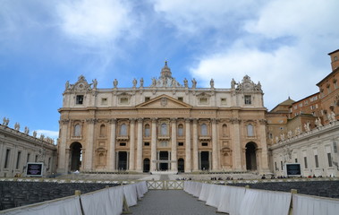 Obraz premium Saint Peter's Basilica in Rome