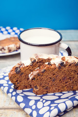 cake with milk