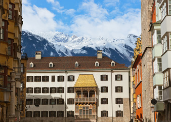 Obraz premium Famous golden roof - Innsbruck Austria