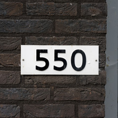 house number 550