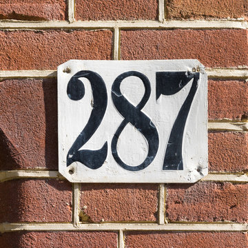 house number 287