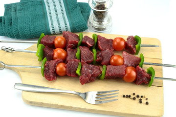 brochettes de boeuf