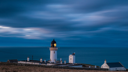 Fototapeta na wymiar Dunnet Head Lighthouse, Scotland
