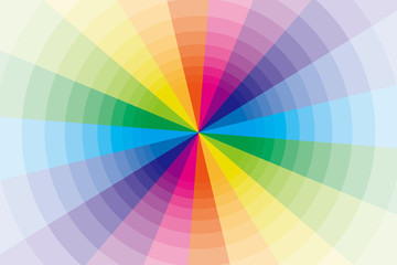 #Background #wallpaper #Vector #Illustration #design #free #free_size #charge_free #colorful #color rainbow,show business,entertainment 背景,素材,壁紙,虹,虹色,レインボー,七色,放射状,カラフル,放射,円,輪,丸,ワープ,空間,異次元,四次元,異空間,亜空間