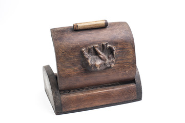 Wooden box from Thailand