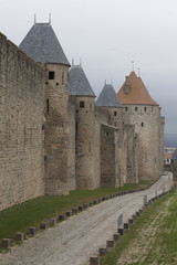 Fototapeta na wymiar Carcassonne, Frace