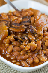 Baked Beans in a bowl