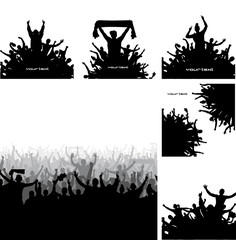 Set of posters for sports championships and festival