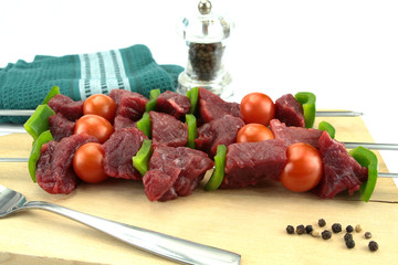 brochettes de boeuf