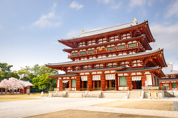 Temple Yakushi-ji à Nara, Japon