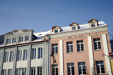 Obraz premium Buildings in the old town