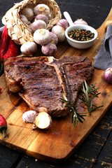 T-bone steak 