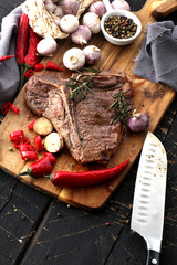 T-bone steak 