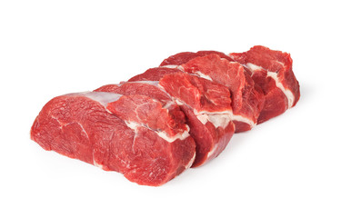 Raw beef meat