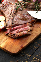 T-bone steak 