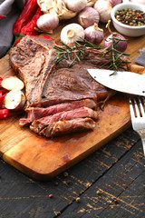 T-bone steak 