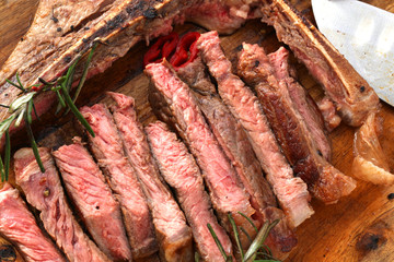 T-bone steak 