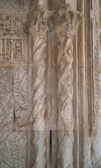 Marble decor on Caravanserai Sultan Han gates