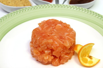 tartare di salmone