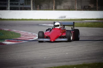 Photo sur Plexiglas Voitures rapides Red racing car