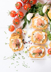 Salmon snacks