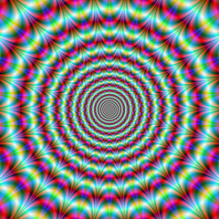 Alternate Rings in Turquoise and Red