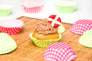 summer cupcake