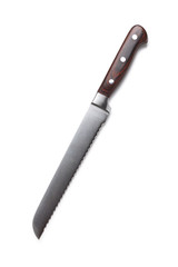 Knife isolated on white with clipping path