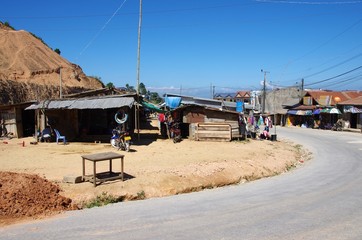 Village au Laos