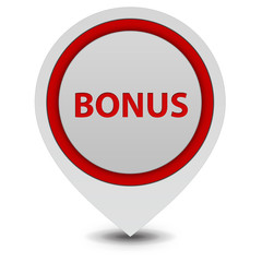 bonus pointer icon on white background