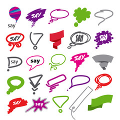 biggest collection of vector bubbles and ribbon