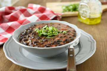Black bean soup