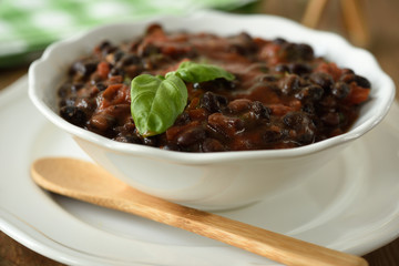 Black bean soup