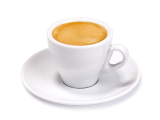 espresso cup isolated