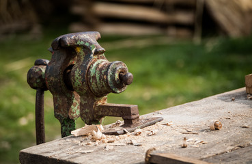 Old vise