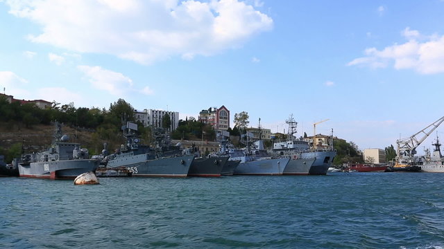 Warships of Russian Navy Natya-class 