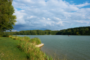 Am Ellerthäuser See, Landkreis Schweinfurt, Unterfranken, Deuts