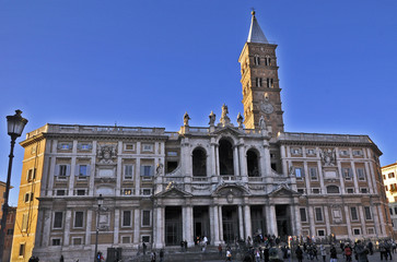 Fototapeta premium La basilica di Santa Maria Maggiore - Roma
