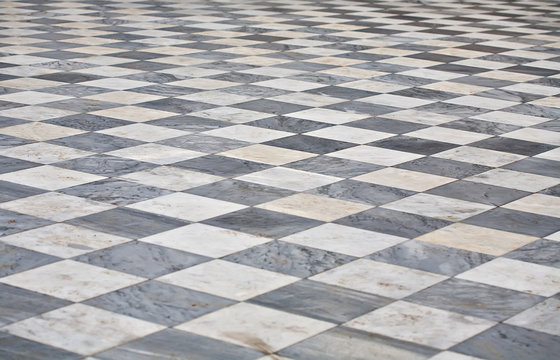 marble square floor