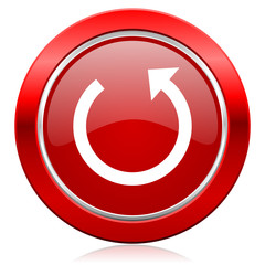 rotate icon reload sign