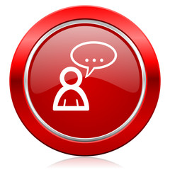 forum icon chat symbol bubble sign