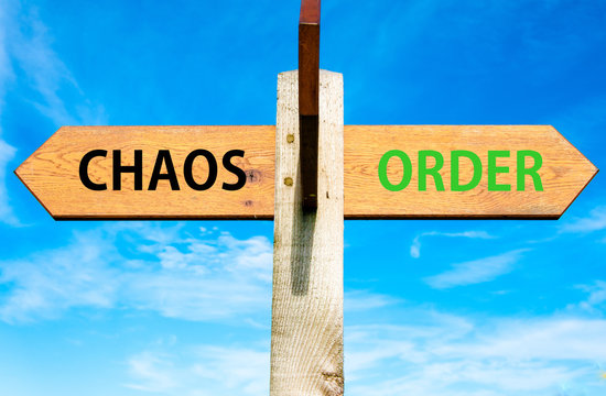 Chaos versus Order messages