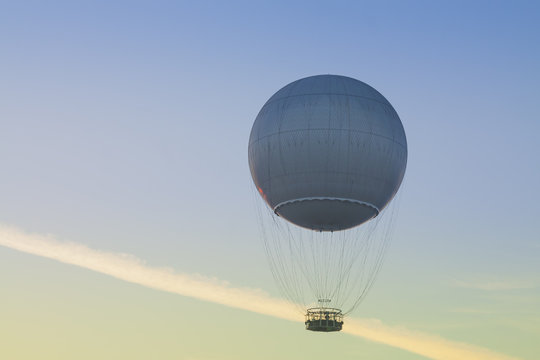 Gas Balloon against the Sky